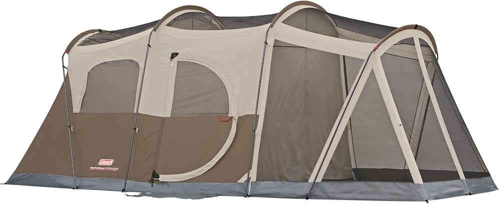 Amazon.com : Coleman 6-Person WeatherMaster Camping Tent with