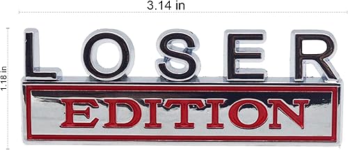 Miniatura 9 de Universal Lose Edition - Adhesivo de repuesto para automóvil, camión, SUV, compatible con Ford F150, Jeep, Dodger, Chevrolet, Chevy Silverado,