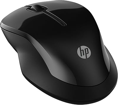 HP 250 Mouse Empire Wireless, Connessione USB-A e Bluetooth 5.0, Tecnologia LED 