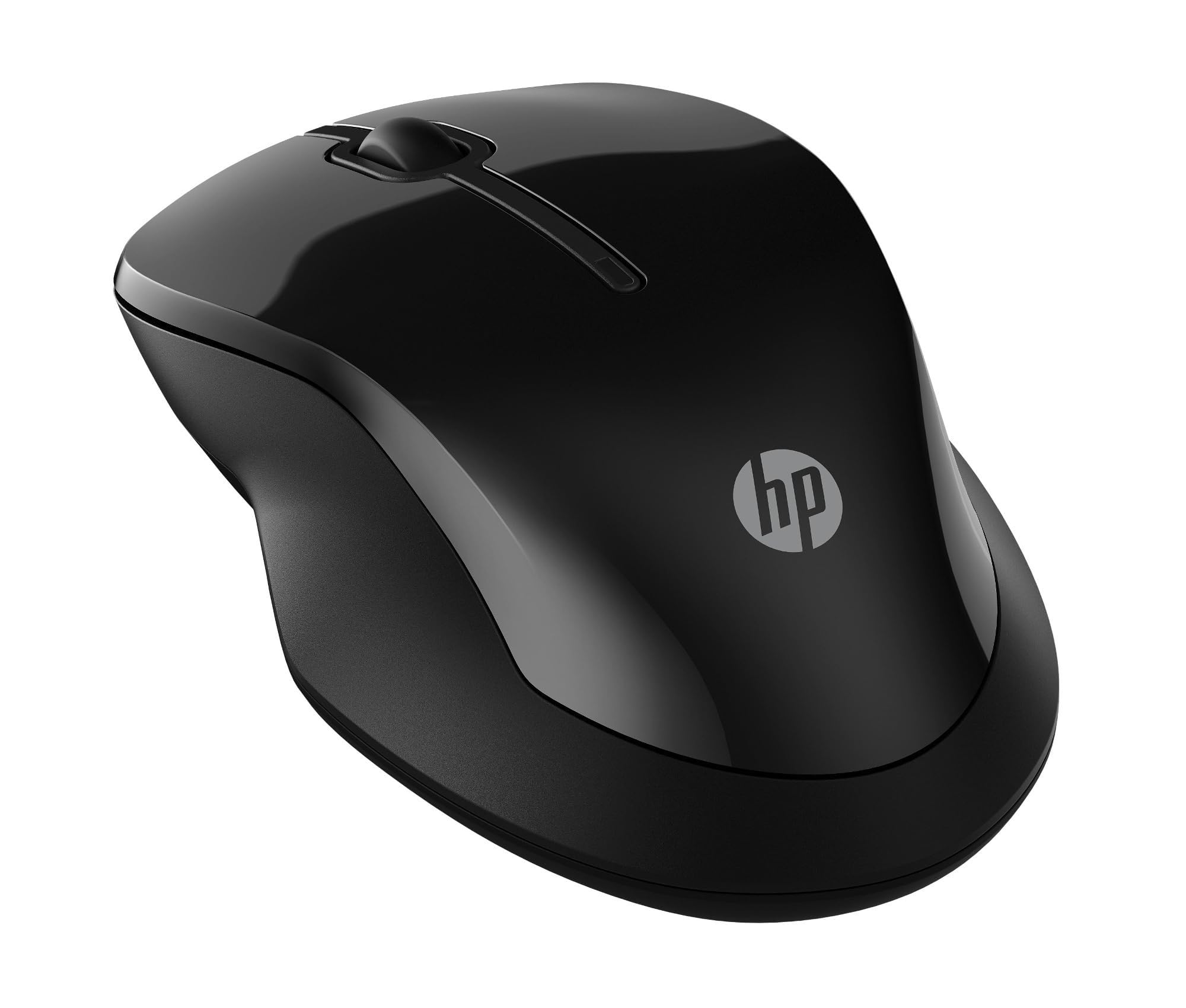 HP 250 Mouse Empire Wireless, Connessione USB-A e Bluetooth 5.0, Tecnologia LED Blu, Risoluzione fino a 1600 DPI, Profilo Sagomato ed Ergonomico, Compatibile con Windows 10, 11 e Chrome OS, Nero