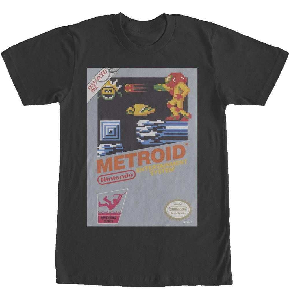 Nintendo Men's Vintage Metroid T-Shirt