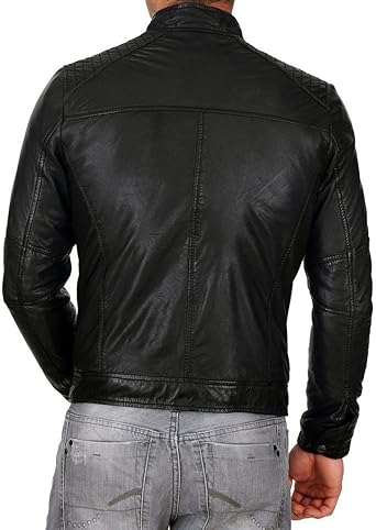 bludeise leather jacket