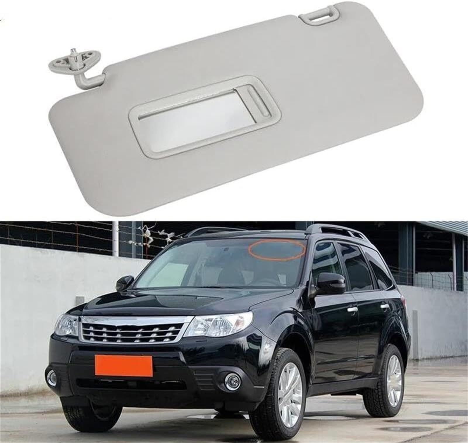 Pare-Soleil Avant Pare-Soleil pour Avant pour Subaru pour Forester 2009-2013 LHD