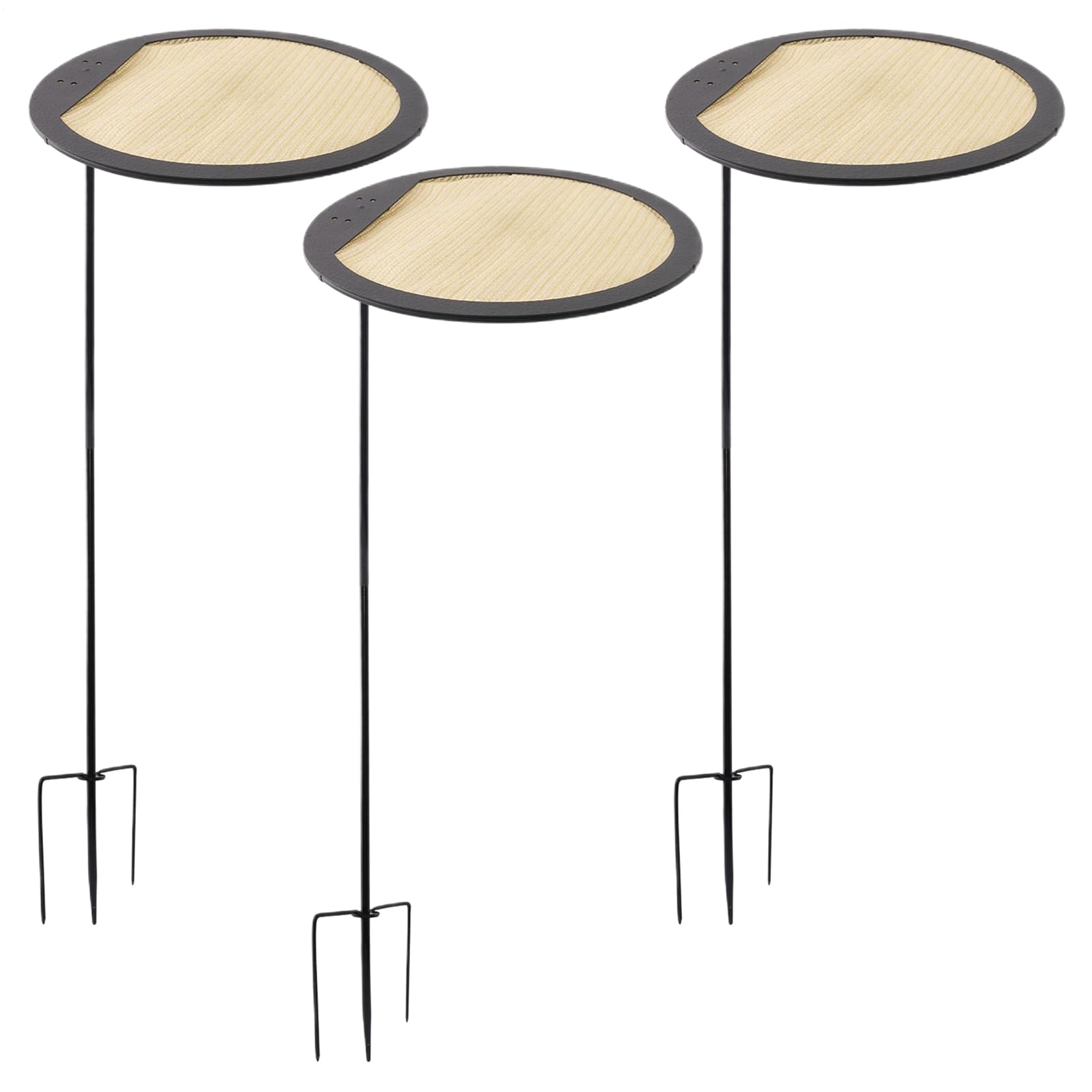 Ombrello da Sole per Piante - Ombrello Parasole Bloccante la Luce Solare,Copertura Regolabile 3 Pezzi Portatile Termica per Orto Balcone Fiori Cortile Decorazione