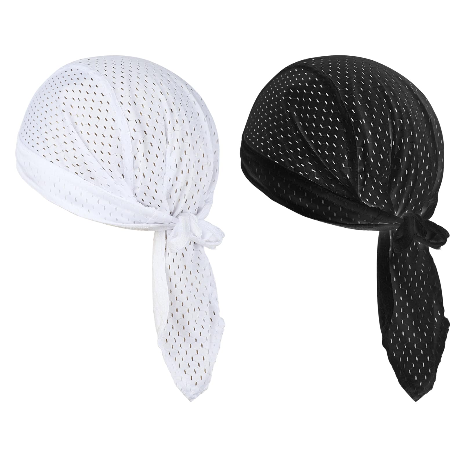 PURFUN Men Women Breathable Cycling Bandana Headscarf Adjustable Sweat Wicking Quick Dry Mesh Head Scarf Wrap Liner Skull