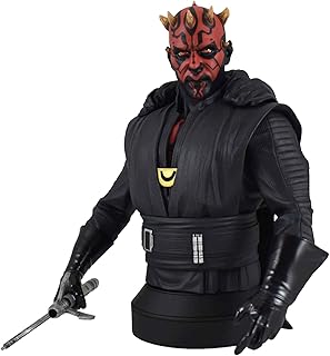 DIAMOND SELECT TOYS Star Wars: Crimson Dawn Darth Maul 1: 6 Scale Mini-Bust, Multicolor, 6 inches (NOV192325)