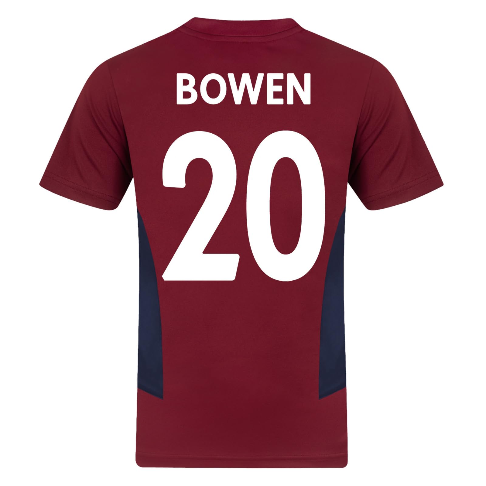 West Ham United FC Mens Bowen 20 Poly T-Shirt Claret Large