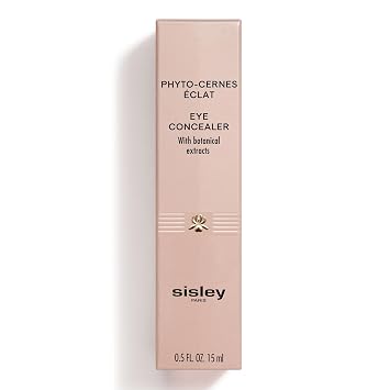 Sisley Paris Phyto-Cernes Eclat, No. 1 - 15 mL - Eye Concealer - Tinted Anti-Dark Circles Product - Instantly Masks Dark Circles & Targets Puffiness - Natural, Long-Wear Finish - Includes Brush