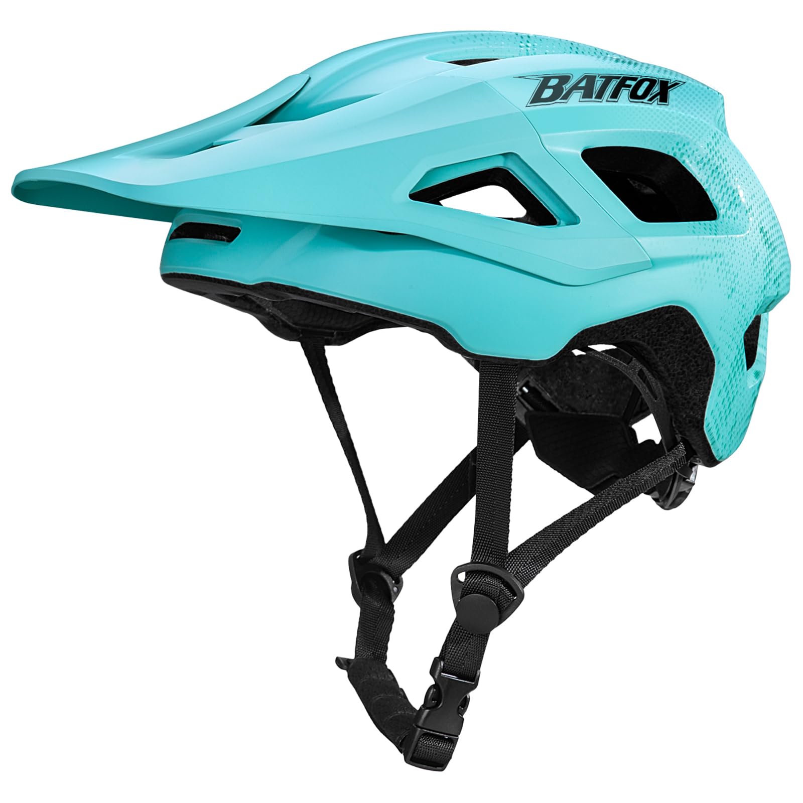 Mountainbike-Helm für Damen und Herren, MTB Fahrradhelm E-Bike Helm für Erwachsene, Größe (52-60 cm) (Blau, L(56-60CM)) Sport & Freizeit