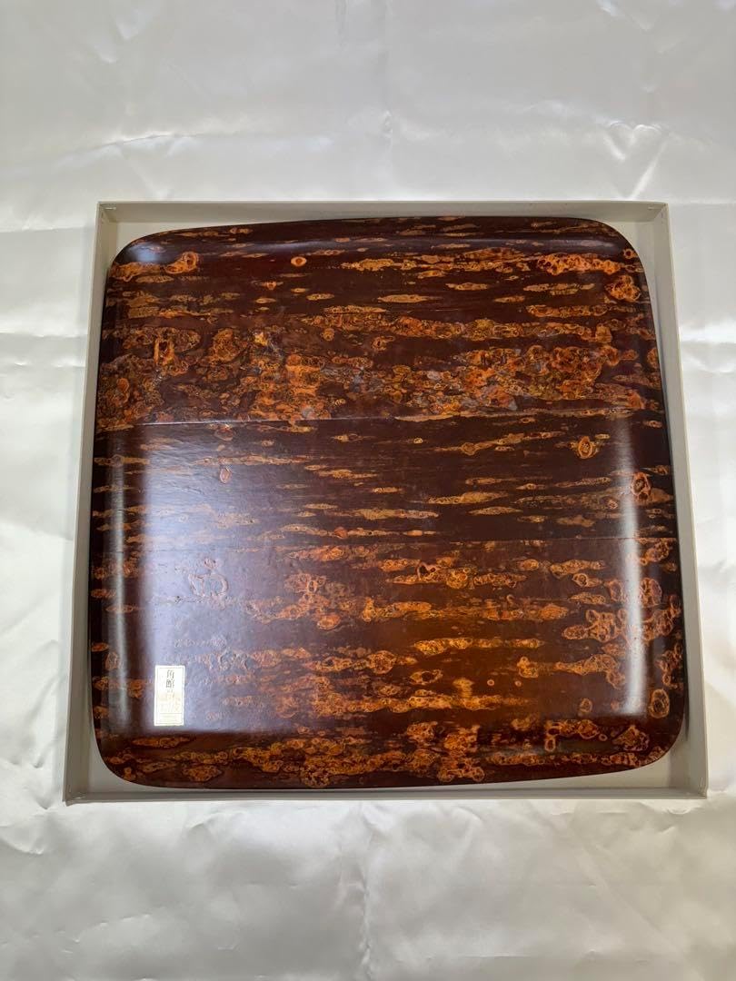 秋田角館 高級桜皮細工 16角 茶櫃 伝統工芸 樺細工 木製 茶道具 秋田角館 高級桜皮細工 16角 茶櫃 伝統工芸 樺細工 木製 茶道具