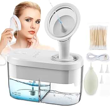 Amazon.co.jp: 電動耳垢除去ツール、イヤークリーナー耳垢除去キット水