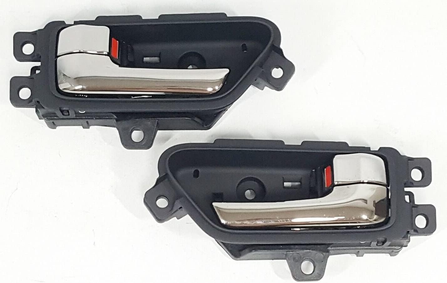 Genuine OEM 82610-2M510ZCR & 82620-2M510ZCR Inside Door Handle LH & RH(2pcs Set), Compatible with Hyundai Genesis Coupe 2011-2012
