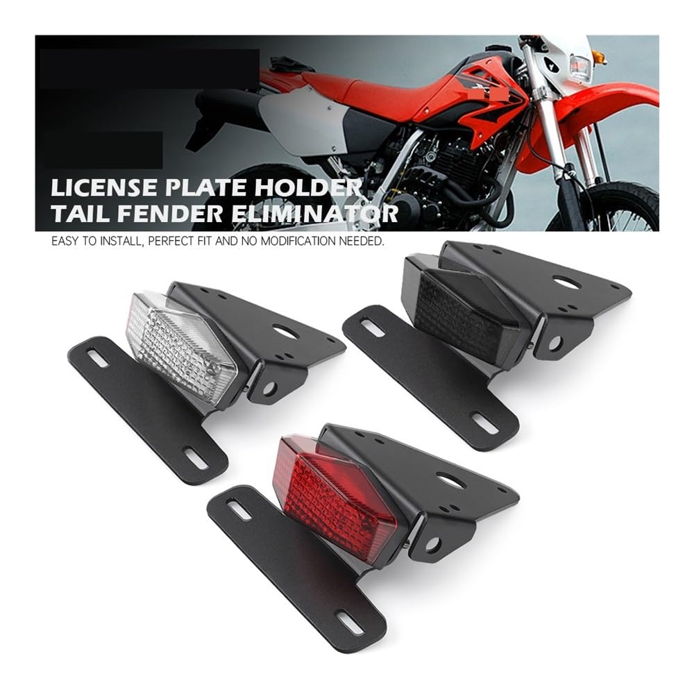 Trasera Luces Para Matrícula, Luz Trasera LED, Motocicleta