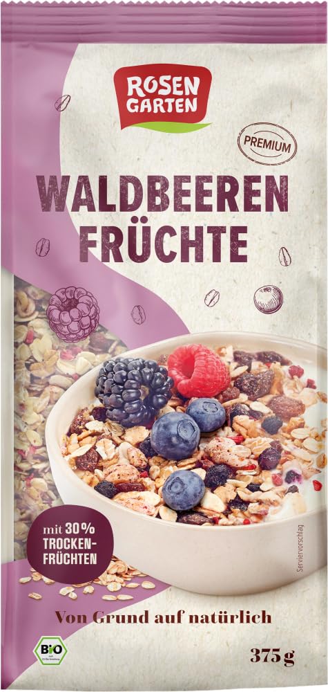 Bio Waldbeeren-Früchte-Müsli 18 x 375 g