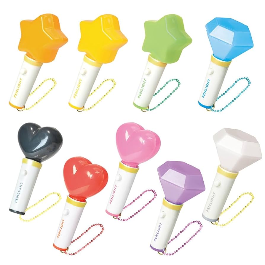 アイドル Johnnys' Penlight Amazon.co.jp: Idol Penlight, Illuminated, 9 Colors Set