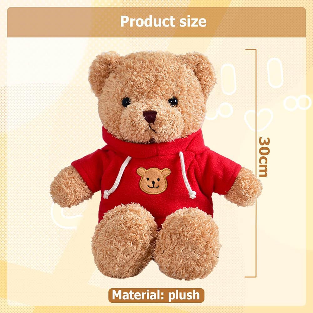 London Teddy Bears Orsacchiotto 20 Cm Con Maglietta – Peluche Morbido Regalo