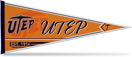 Vista 62 de Rico Industries NCAA Banderín Clásico de Fieltro para Decoración de Pared de 12" x 30" - Ideal para Decoración del Hogar/Dormitorio/Cueva de Hombre