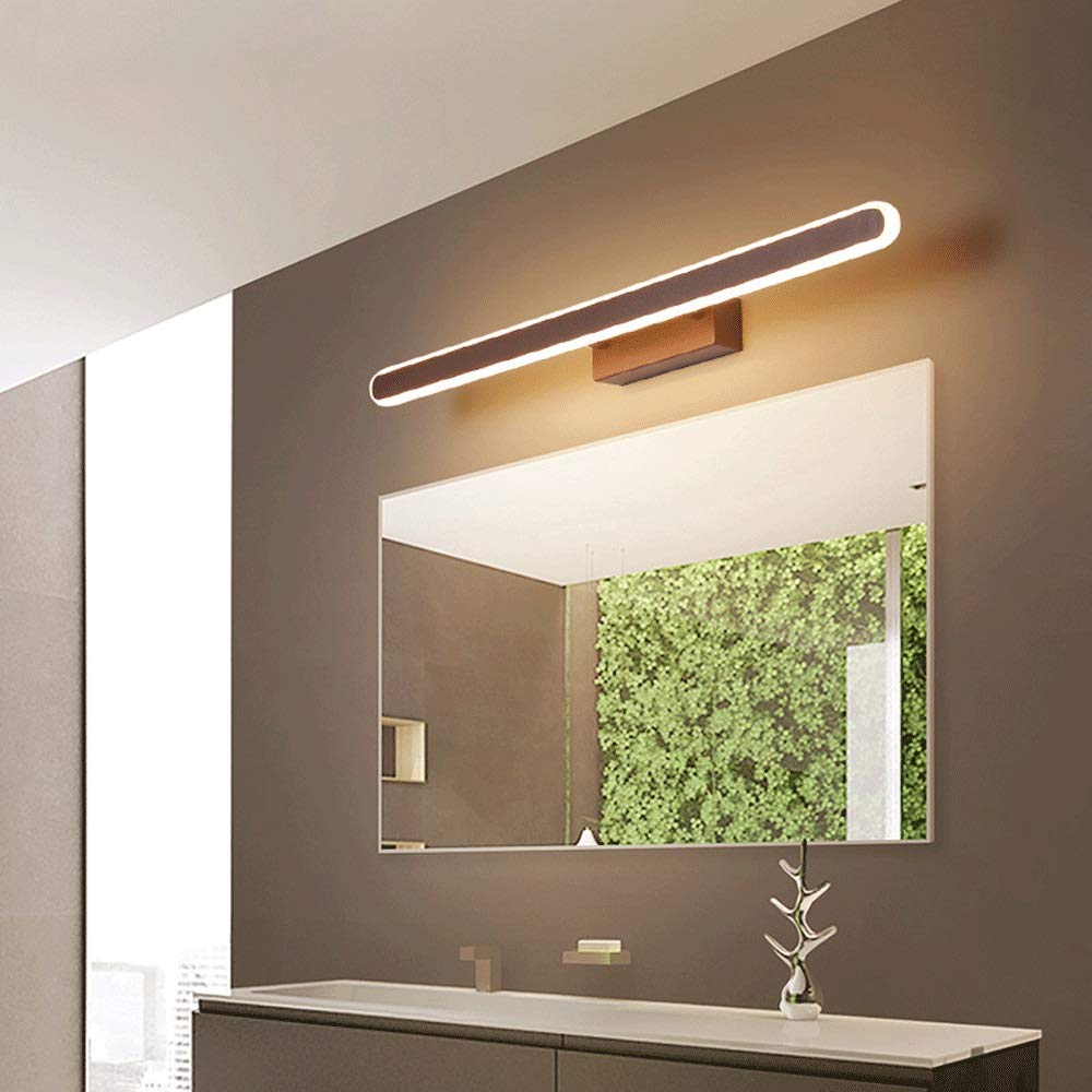 lampade da parete, Lampada da parete in alluminio c/luce a specchio a LED 15 W, 40 cm