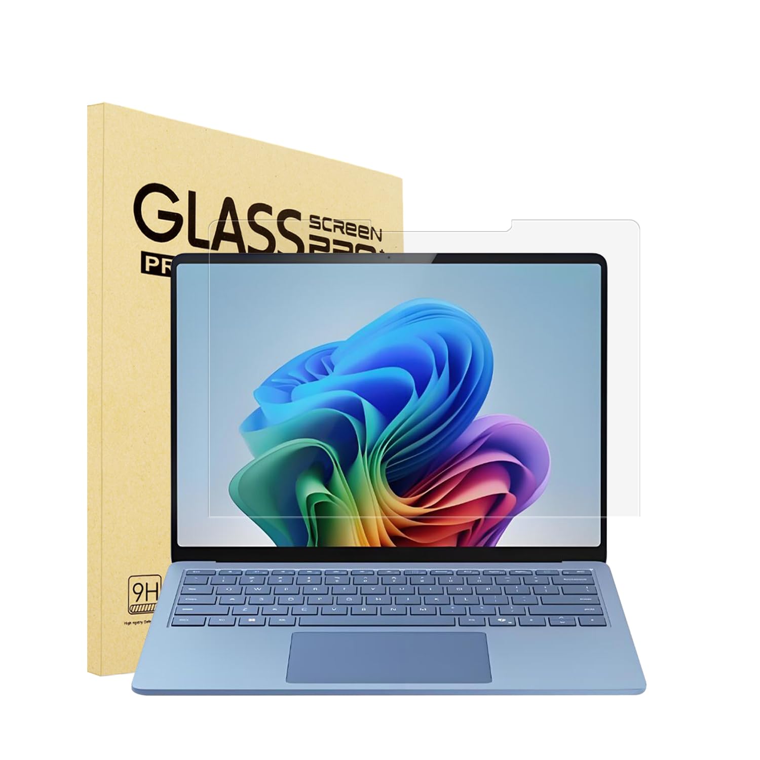 i-Tensodo Tempered Glass Screen Protector for Microsoft Surface Laptop 7 (2024, 13.8 Inch) Laptop, 2.5D, HD Clear, 9H Hardness
