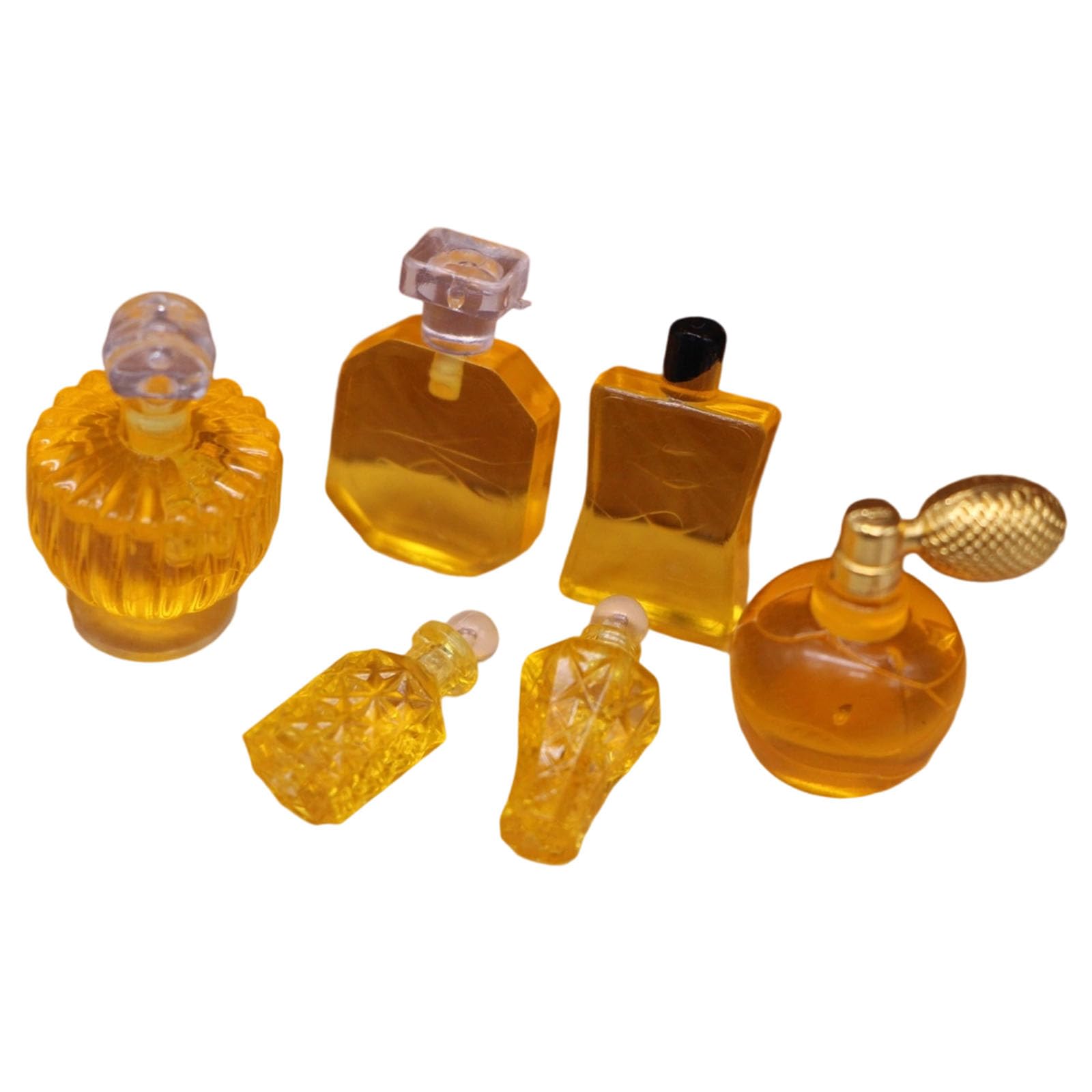 Tiny Scented Bottle Collection Dollhouses Furniture Role Playing Toy Resin Craft for Girls Creative Play Dollhouses Furniture Accessories