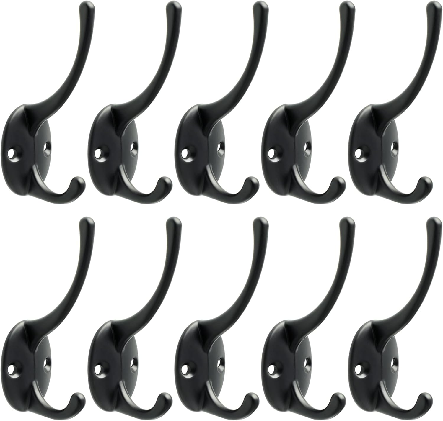 Alise Single Robe Coat Hook Towel Clothes Hooks Wall Mount Utility Up
