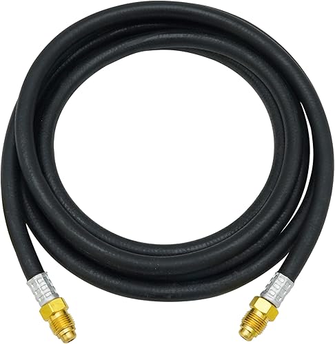Manguera de soldadura de gas inerte de 10 pies - Manguera adaptadora de regulador de medidor de flujo de argón - Mig Tig, accesorios UNF-18RH de 58