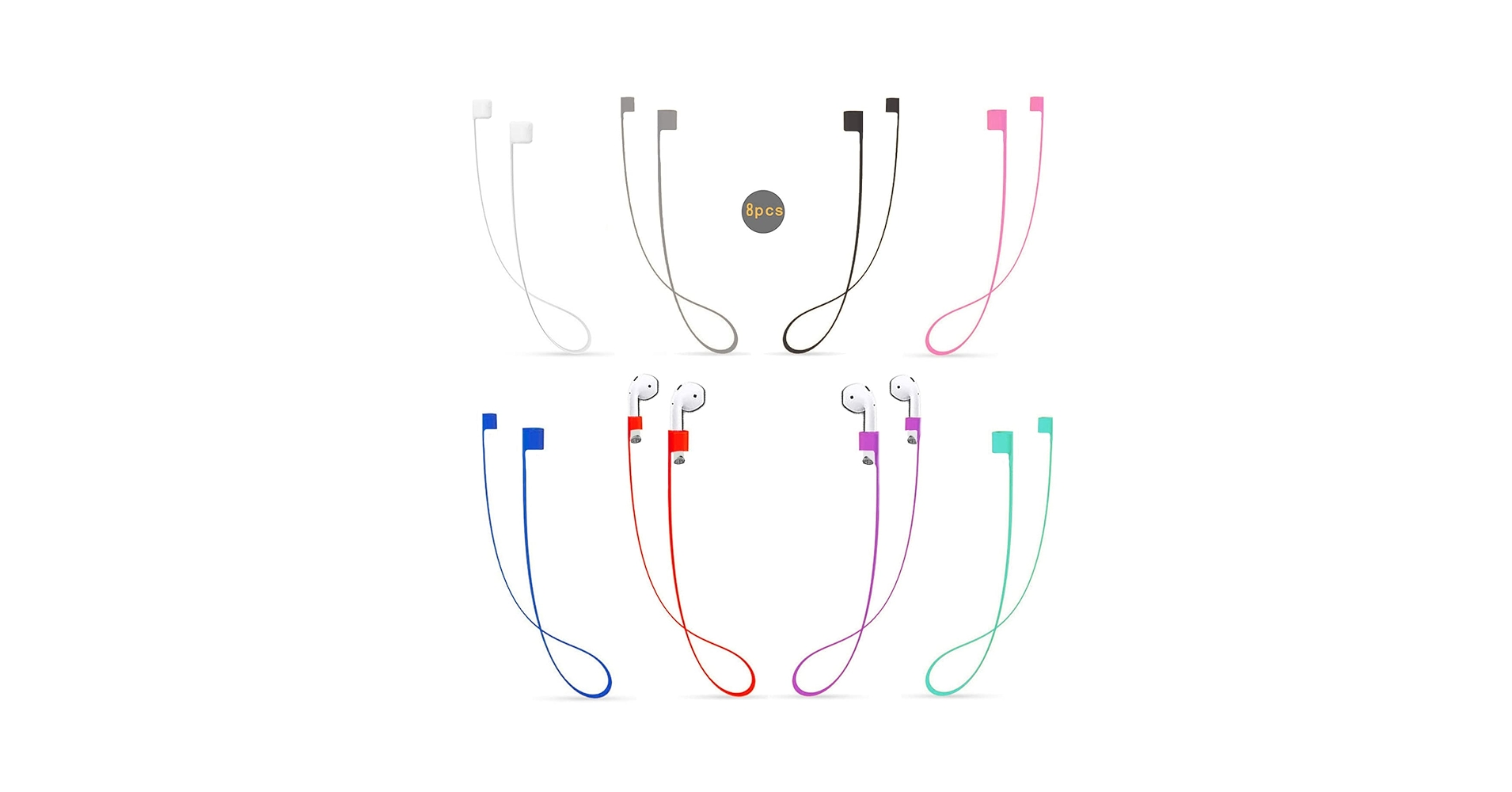 【kanatan】 Airpods Amazon.com: QYTOJQX 8 Packs Airpods Strap String Lanyard