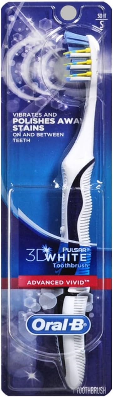 Oral-B 3D White Pulsar 35 Soft Manual Toothbrush 1 Count, 1.000 Count
