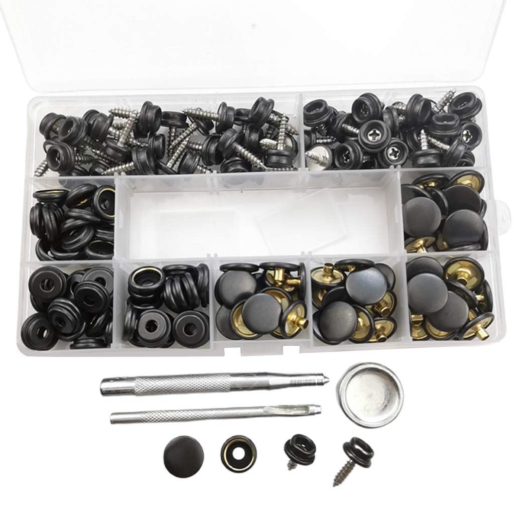 Boutons de rechange en acier inoxydable lot de 60 pour réparer vos meubles