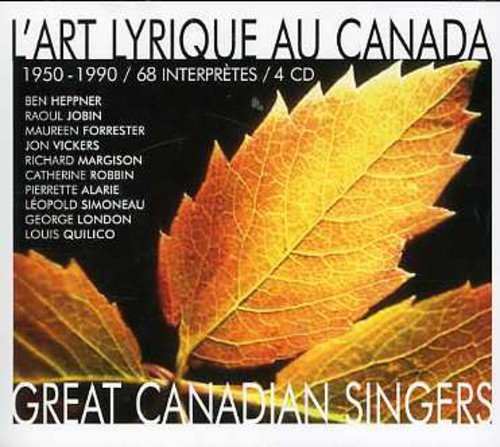 Canadian Great Singers 1950-90 [Audio CD]
