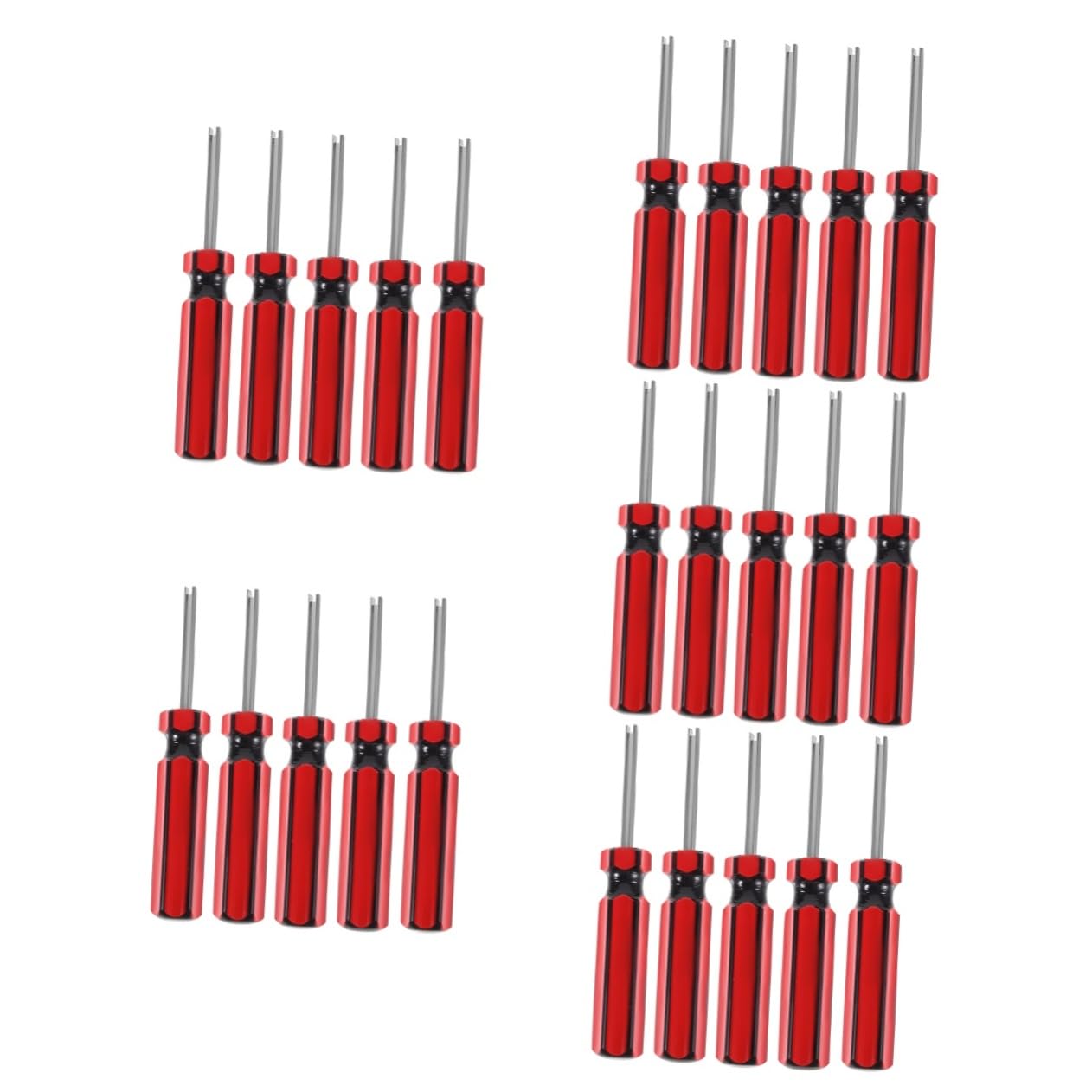 Zerodeko 5 Ensembles Outils De Réparation De Pneus Cœur Auto Voiture Trousse Outil De Retrait De Tige De Valve De Vélo Outil De Démontage De Pneu De Vélo Polypropylène 5 Pièces * 5