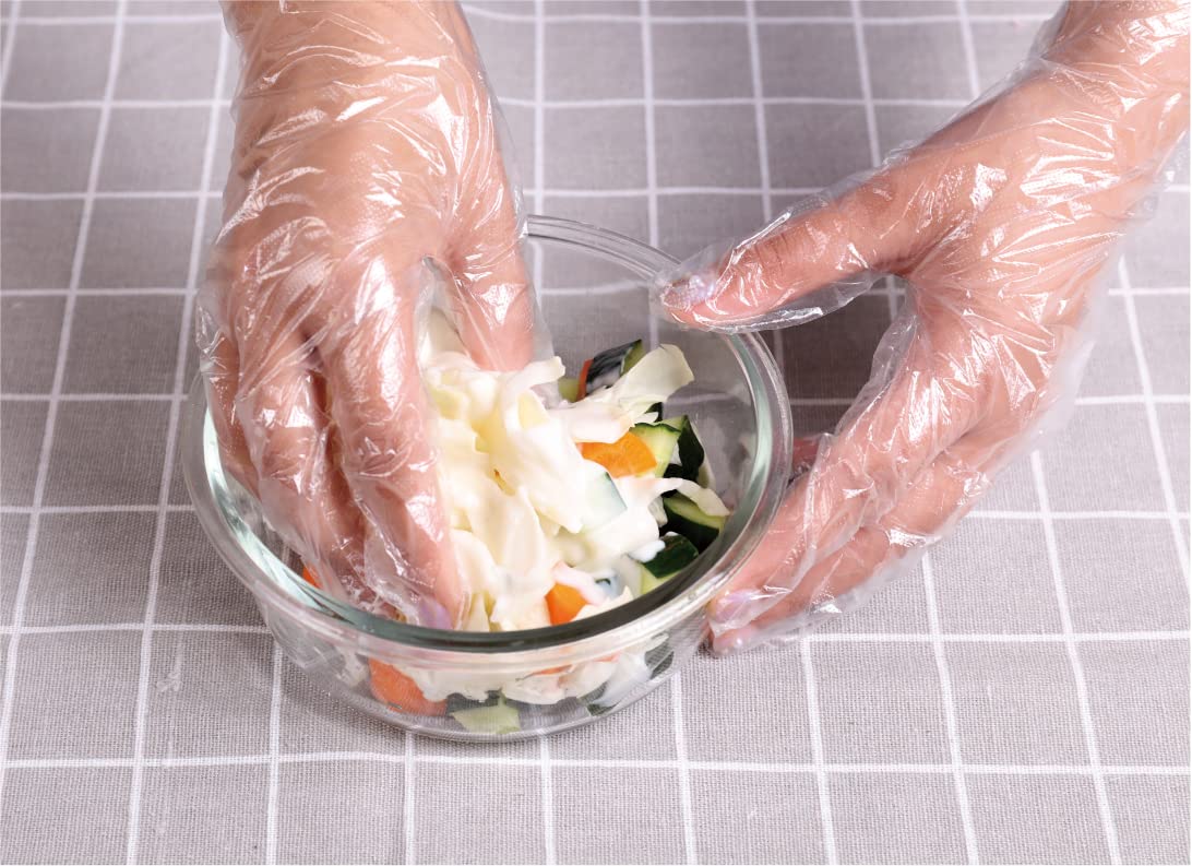 SHLA Group, [1000 Pc] Disposable Plastic Food Prep Gloves - One Size Fits Most