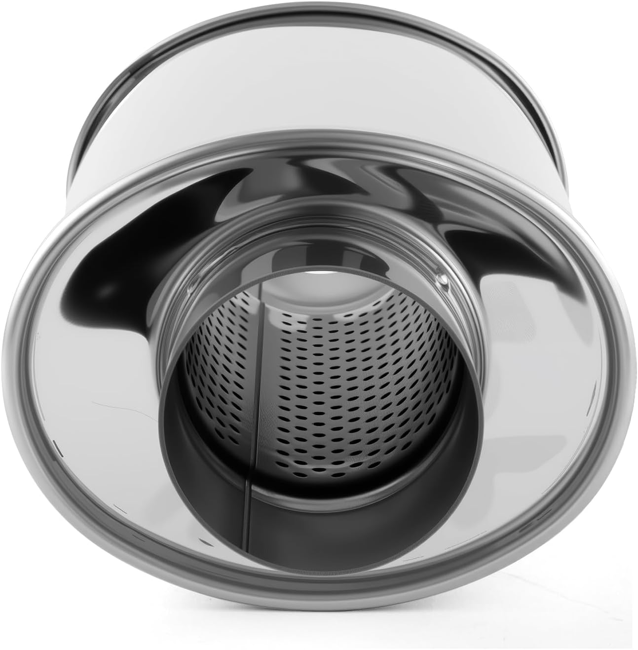 2.5-Inch Ultra Quiet Resonator -304 Stainless Steel High-Performance Exhaust Pipe