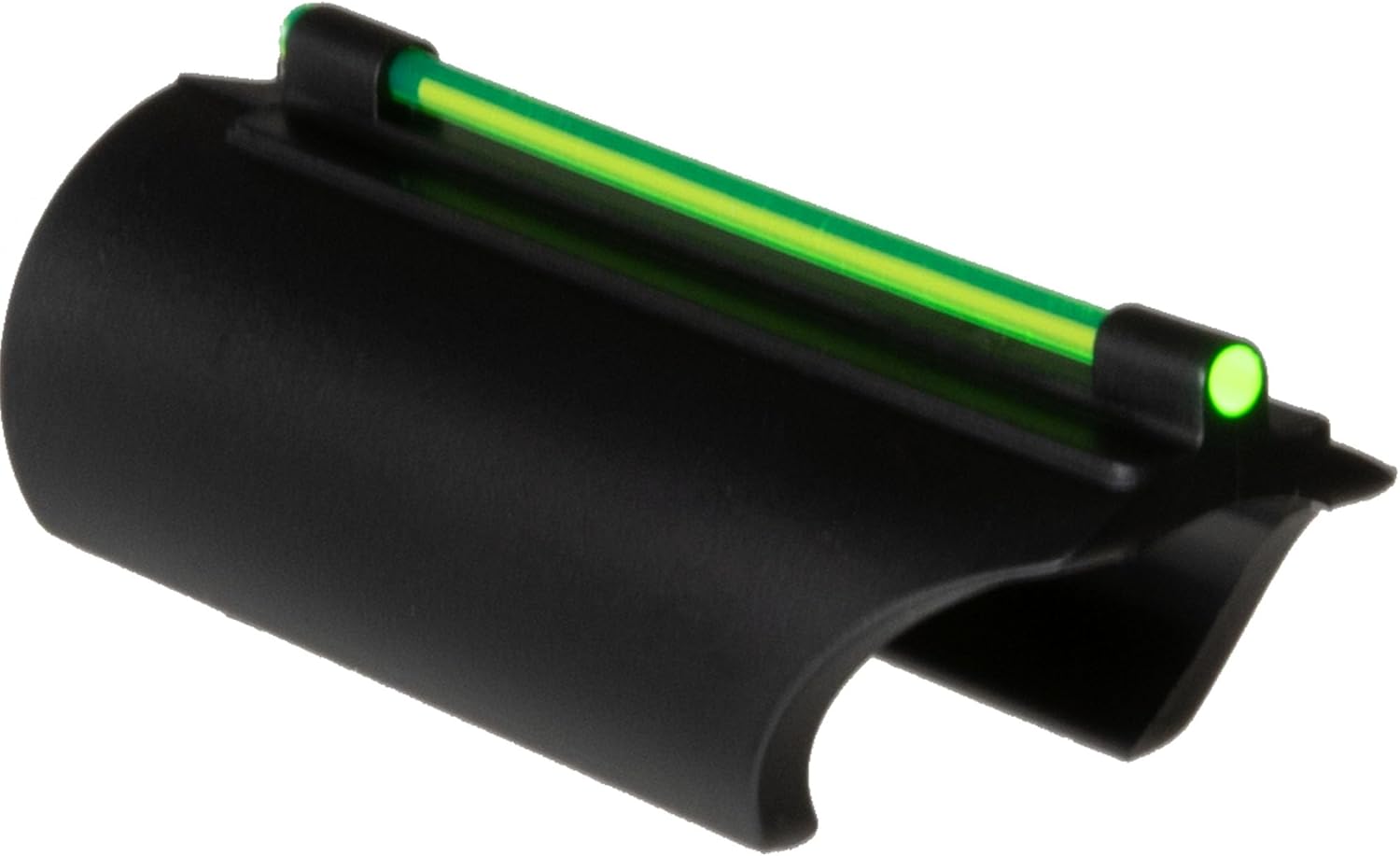 TruGlo Low-Profile All-Metal Construction Glo Dot II Universal Fiber Optic Sight for Plain Barrel Shotgun, 12 & 20 Ga/.410 Ga, Green/Red