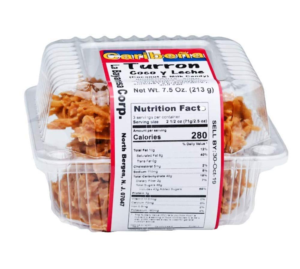 Buy La Bayamesa Caribena Turron (Coco y Leche) 6 oz. (170 g