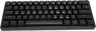 Blue Switch Mechanical Keyboard with RGB Backlight, 61 Key Mechanical Gaming Keyboard, Key Line Separation, Wired Gaming Keyboard for Games Office