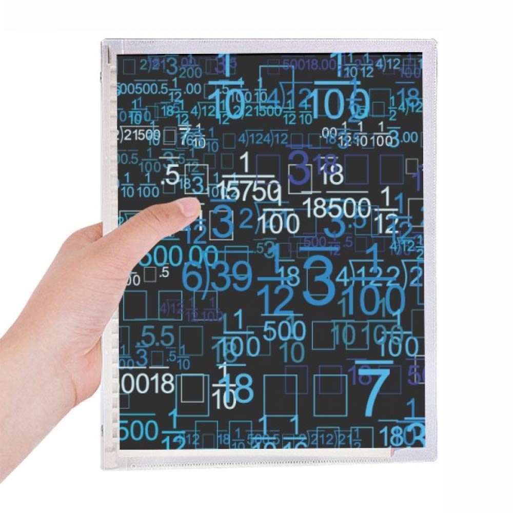 Cahier spirale rechargeable idéal pour les cours de science et technologie - 5
