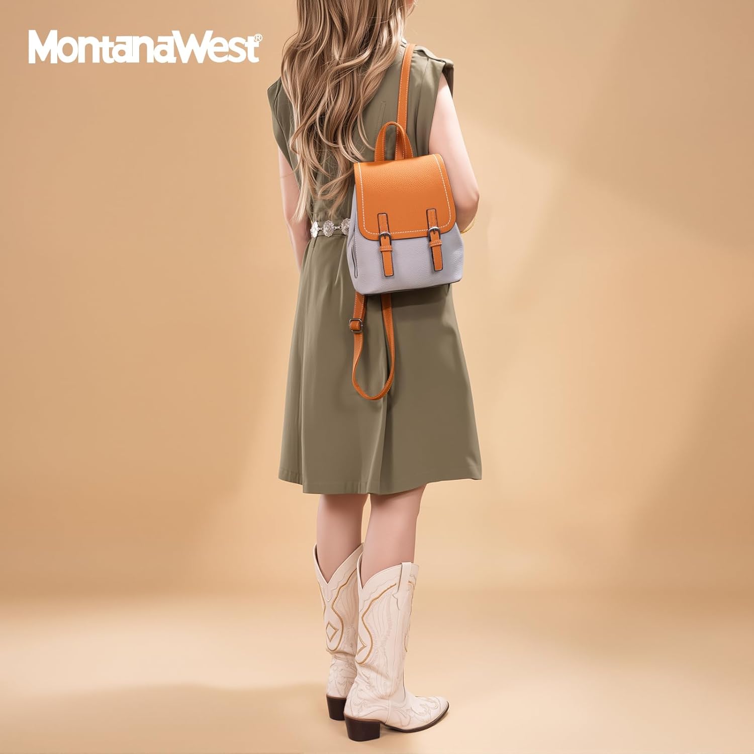 Montana West Small Backpack Purse for Women Vegan Leather Mini Womens Backpack Cute Convertible Shoulder Bag - Image 2