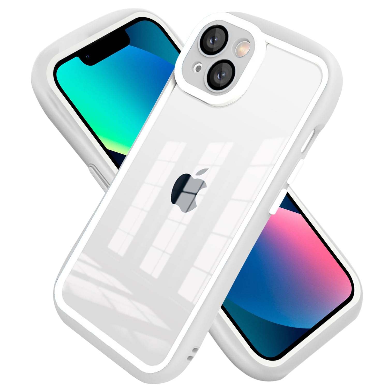 Coque blanche pour iPhone 15 Pro étui fin de protection - 8