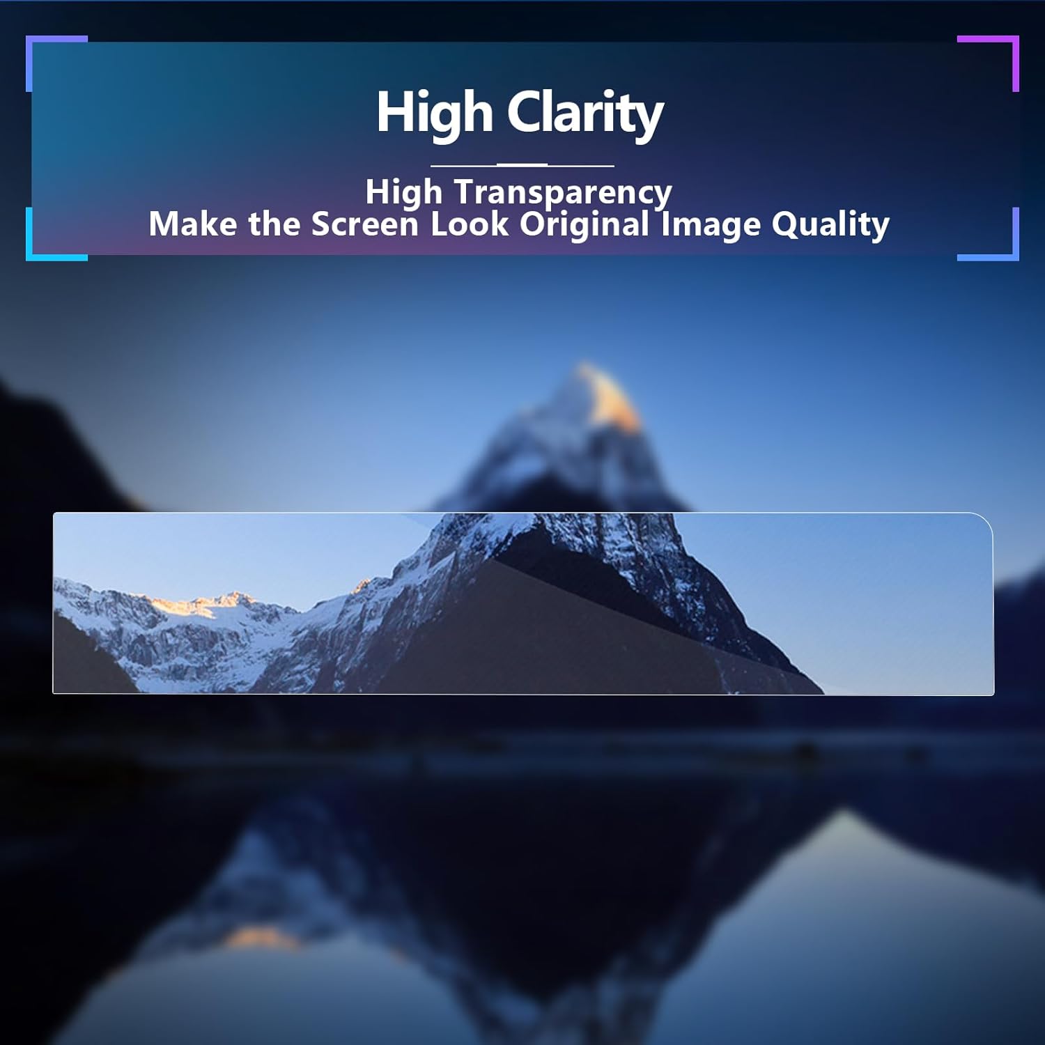 SXCY for 2024 2025 2026 Hyundai Kona Instrument & GPS Whole Screen Protector 12.3 Inch 2024 2025 2026 Kona Accessories[2 PCS Nano](All-one Protector Not for Curve Screen)