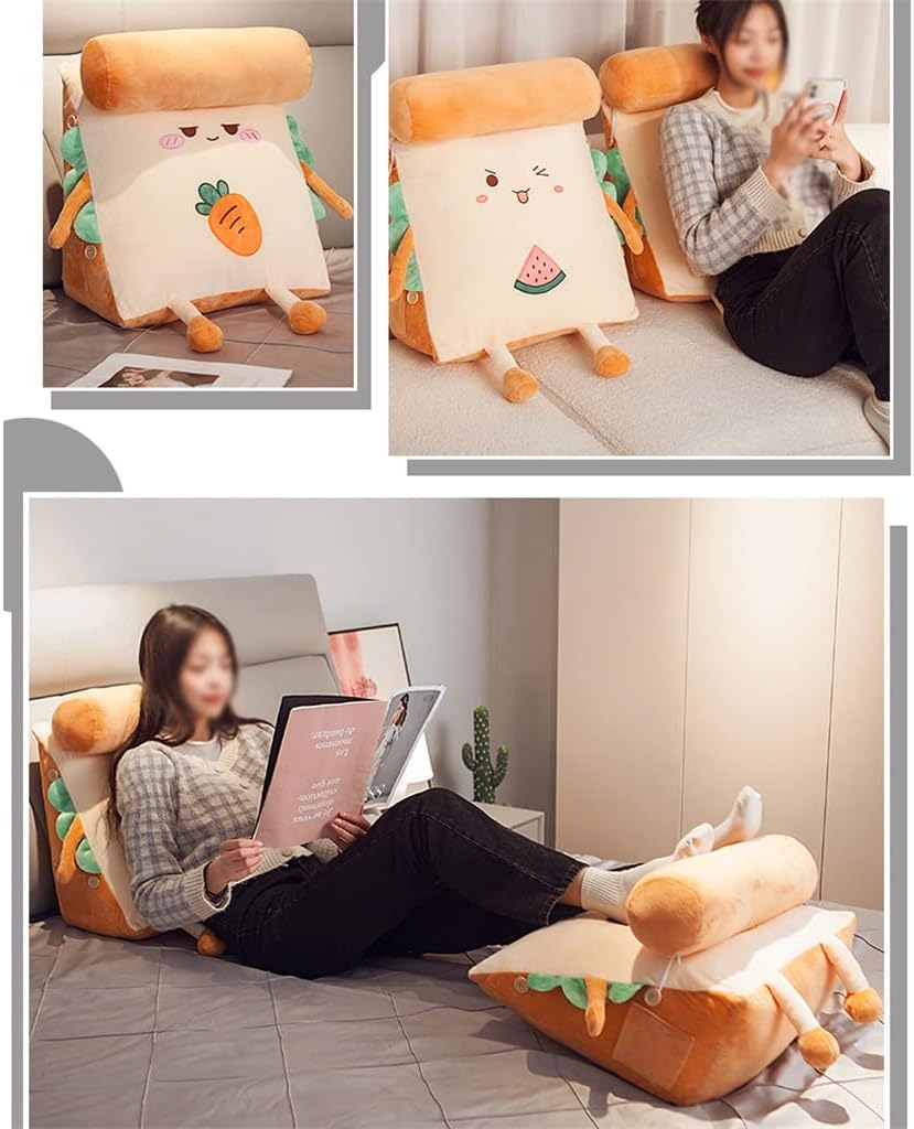 Four Seasons Universal Pillow Bedside Cushion Dormitory Play Mobile Phone Large Backrest Bedroom