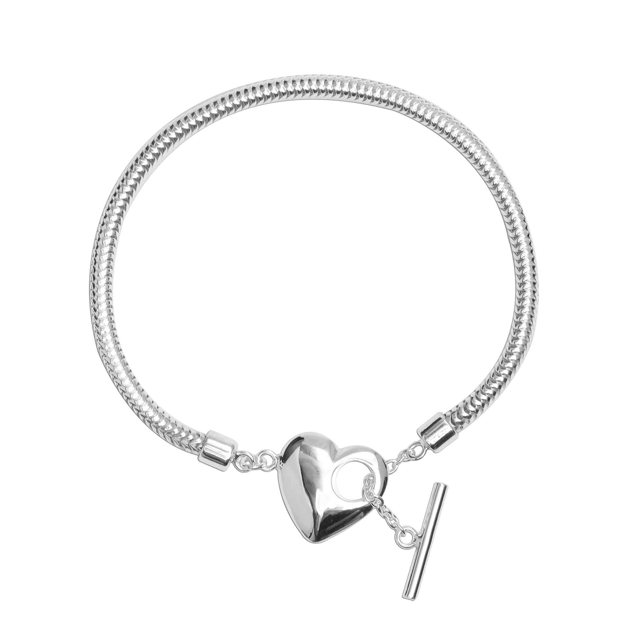 LeCalla 925 Sterling Silver Bracelet for Women and Girls | BIS Hallmarked Italian Link Chain Bracelets | Adjustable Bracelet Jewelry Gift for Anniversary Birthday Wedding