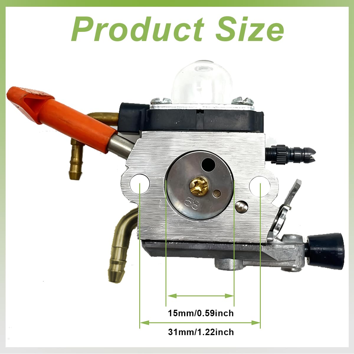 Vergaser C1Q-S225 + Zündkerze Für Stihl HS81 / HS Produktbild-Vorschau 3