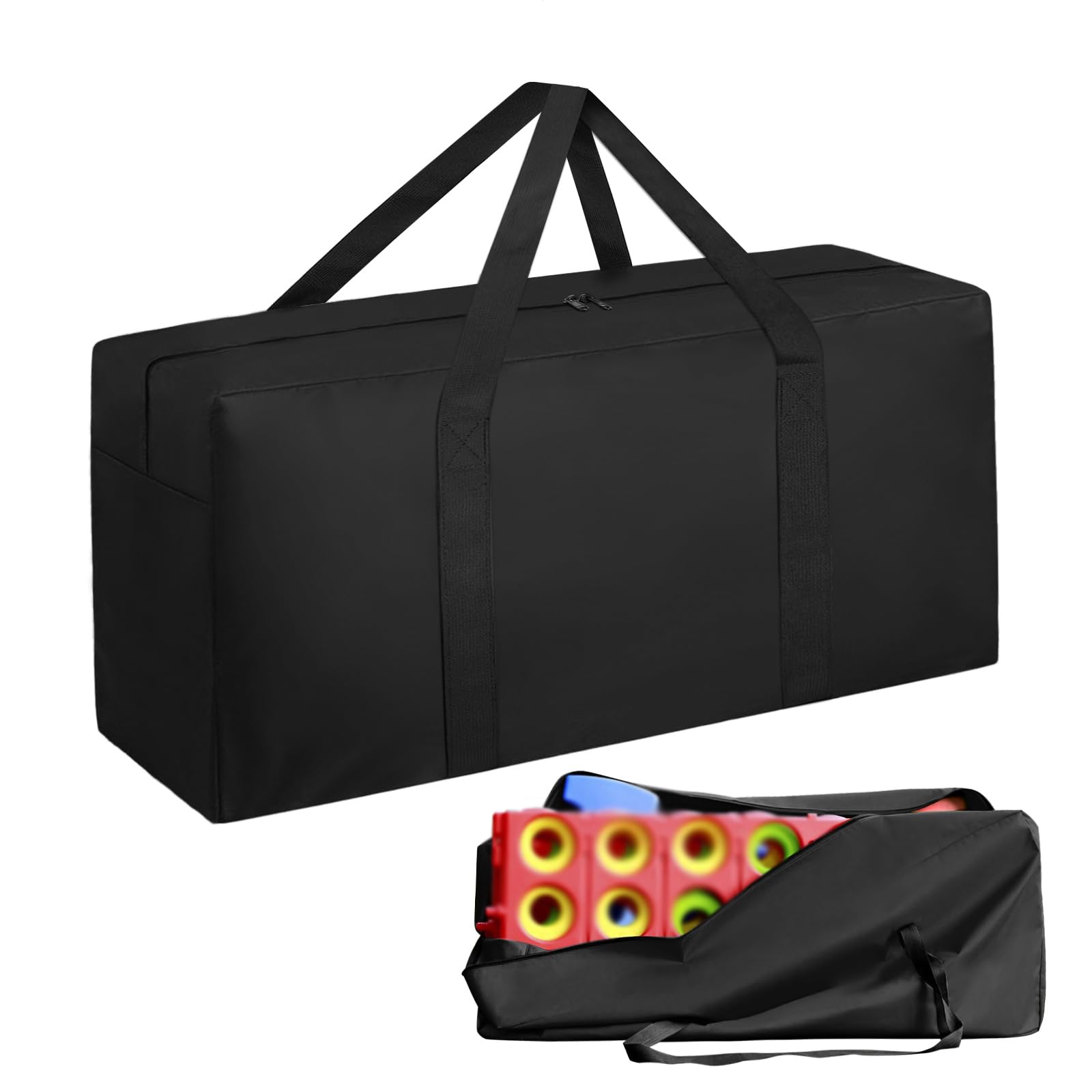 QYILUARE Large Waterproof Carrying Bag Compatible with Giant 4 in a Row Game,Easy Storage & Transportation for Jumbo 4 to Score,with Durable Handle (Game Not Included)