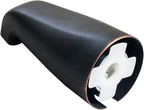 Miniatura 16 de SENTO Grifo deslizable plateado universal de metal pesado y duradero para bañera sin desviador, grifo de bañera de metal resistente sin desviador