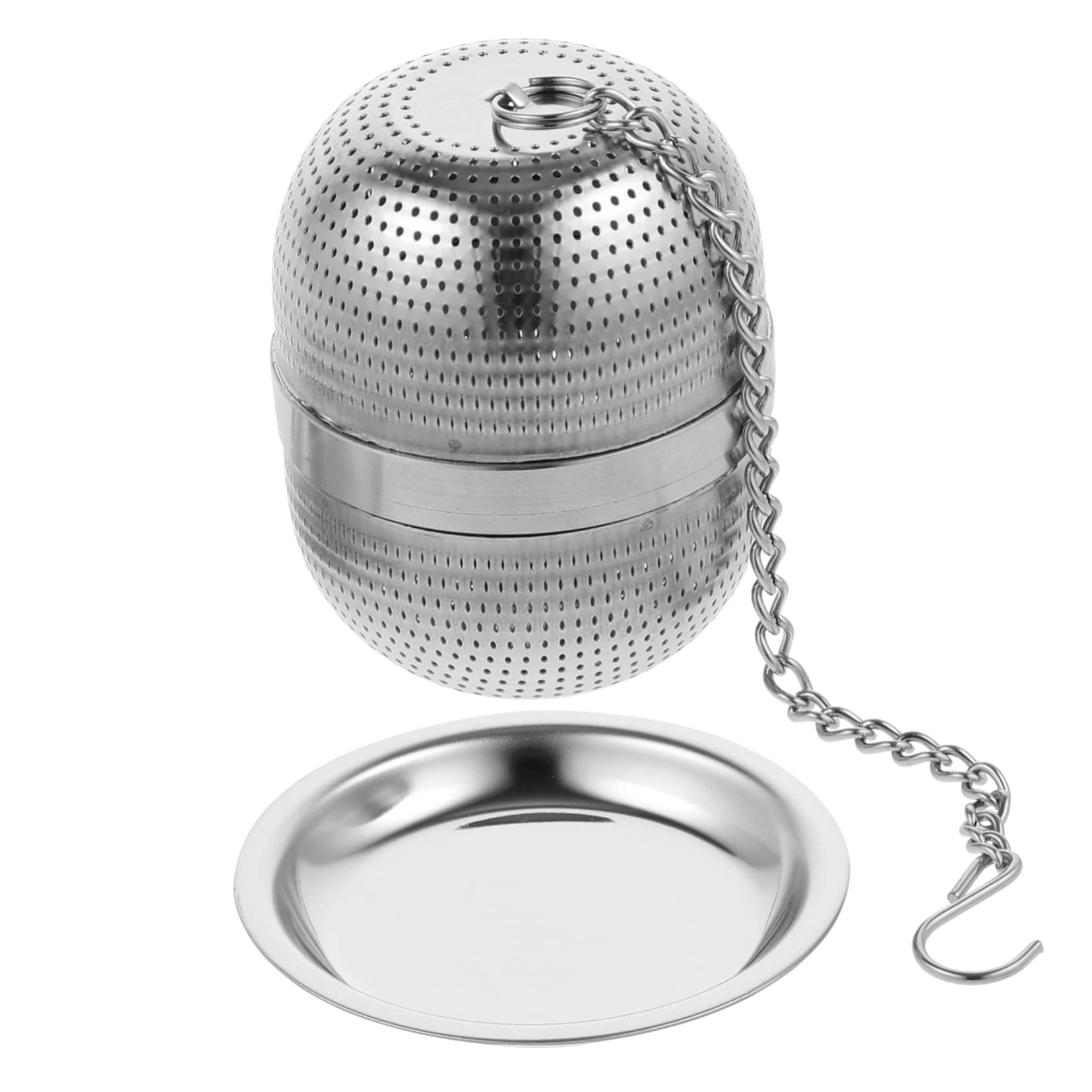 PRETYZOOM 4 Uds Filtro De Bandeja De Goteo Colador De Cóctel Té Hojas Sueltas Calentador De Tazas Para Café Práctico Colador De Té Bola De Malla Colador De Té Té Suelto Filtro De Café