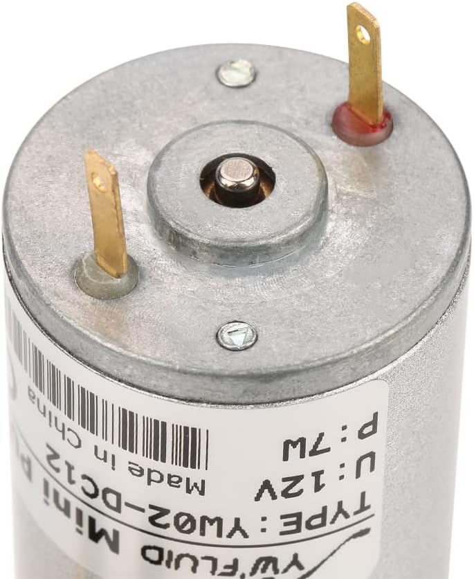 12V 0.4-1L/min Micro Electric DC Motor Priming Diaphragm Vacuum Pump Vacuum Self Priming for Instruments and Equipment