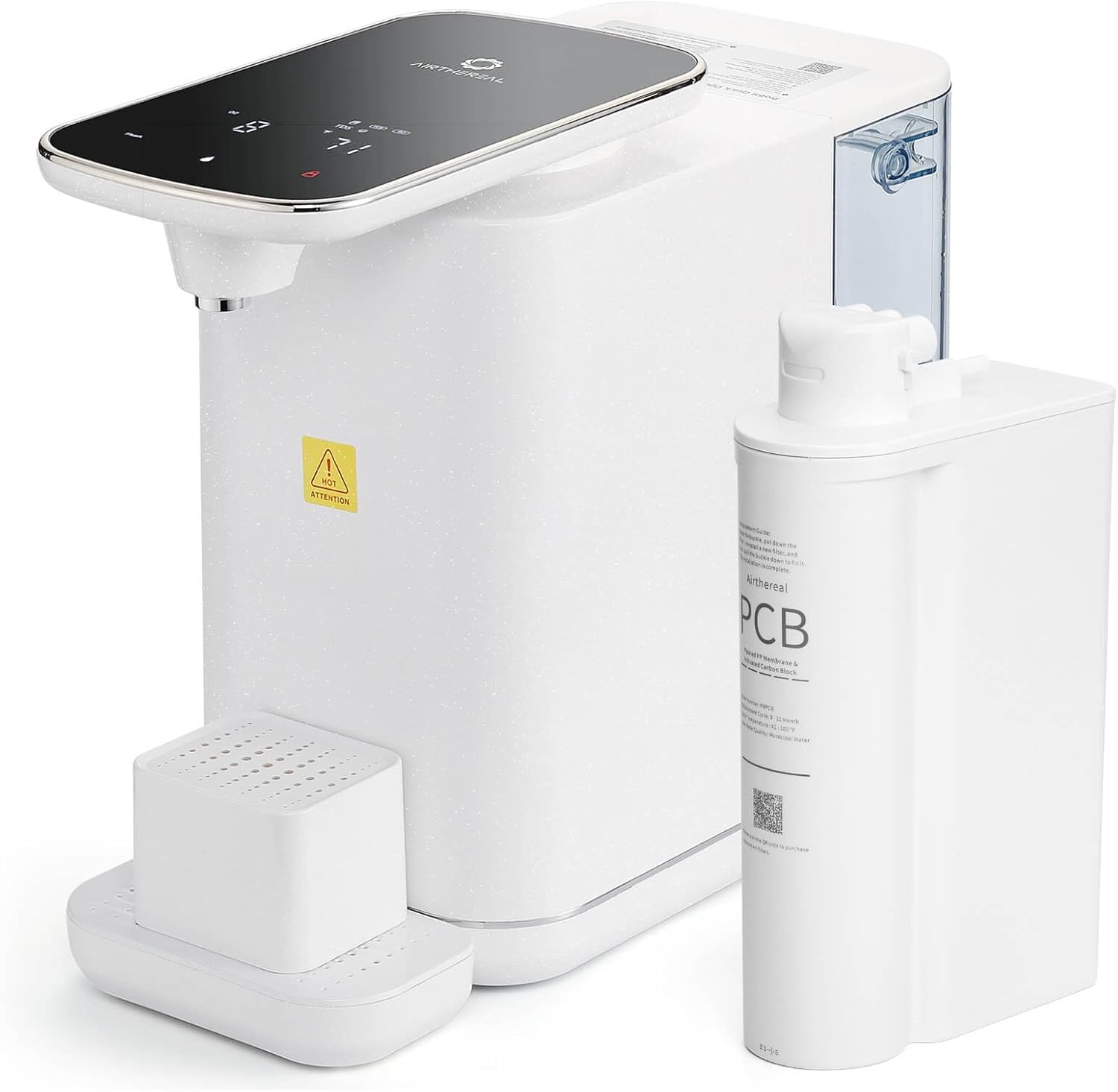 AIRTHEREAL Replacement Filter Set for Pristine Pro6H Countertop Reverse Osmosis Water Filter System | 2 Filters