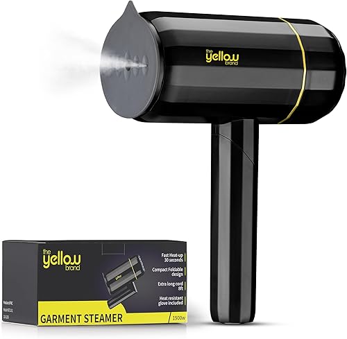 Vaporizador de viaje para ropa – Vaporizador portátil de mano para ropa – Mini Plancha de vapor pequeña plegable removedor de arrugas para ropa –