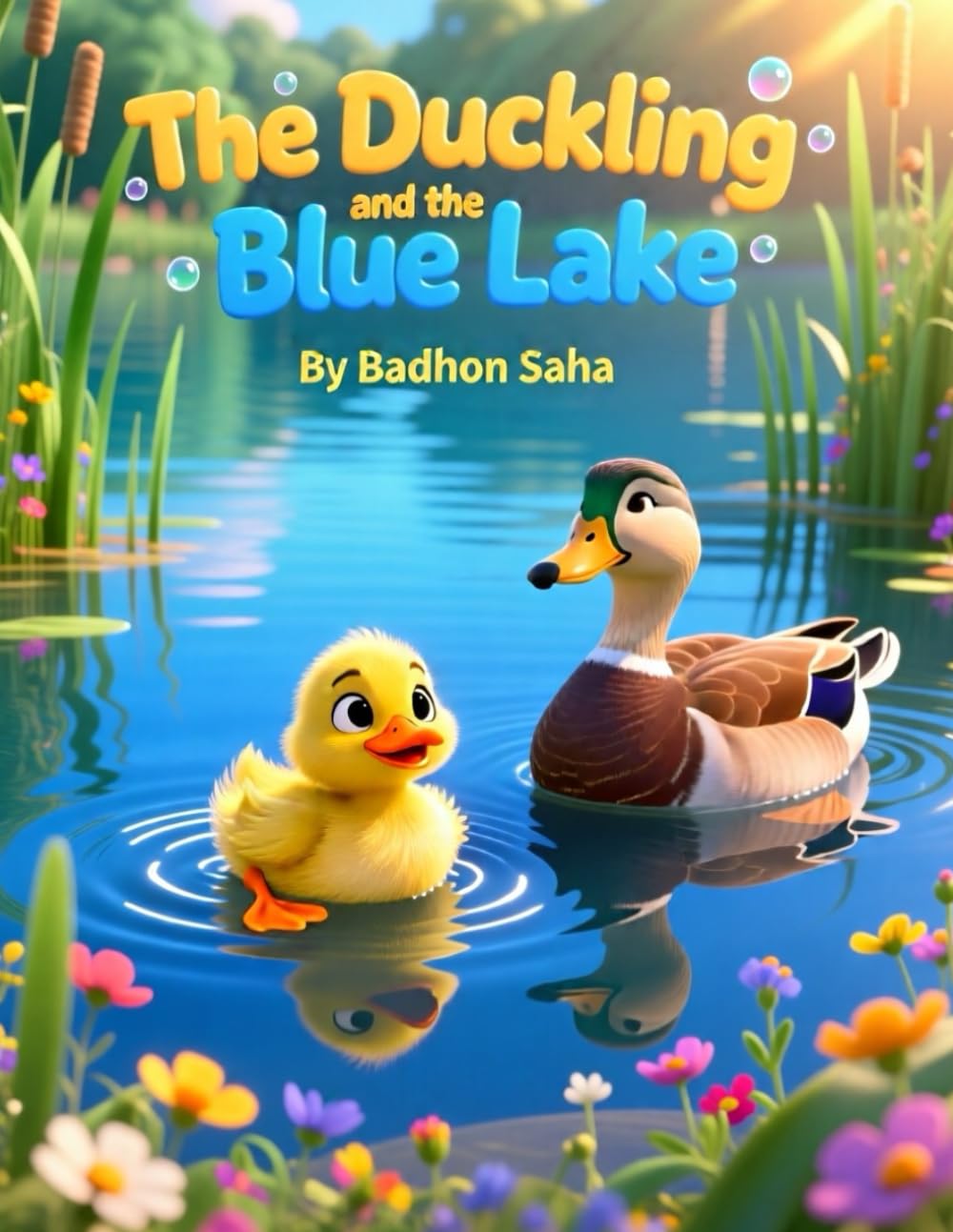 The Duckling and the Blue Lake: A Heartwarming Tale of Friendship, Courage, and Kindness